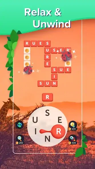 Скачать Puzzlescapes Word Search Games [MOD Много денег] на Андроид