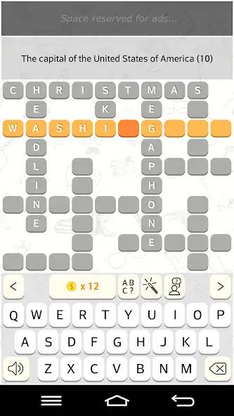 Скачать CrossWords 10 [MOD Бесконечные монеты] на Андроид