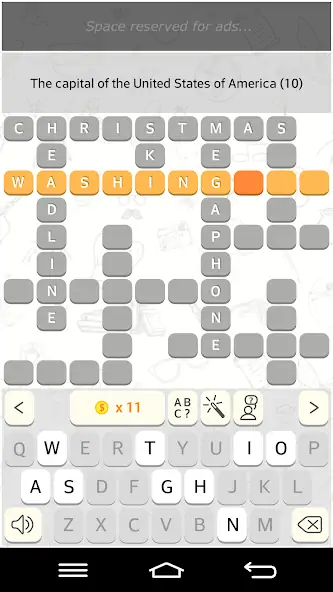 Скачать CrossWords 10 [MOD Бесконечные монеты] на Андроид