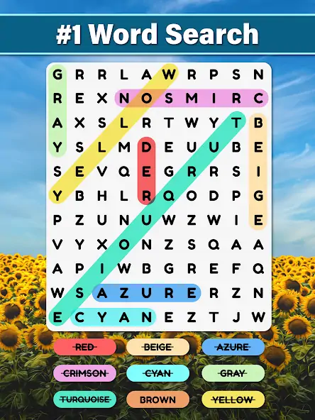 Скачать Word Search : Word Find [MOD Много монет] на Андроид