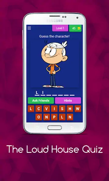 Скачать The Loud House Quiz [MOD Бесконечные монеты] на Андроид