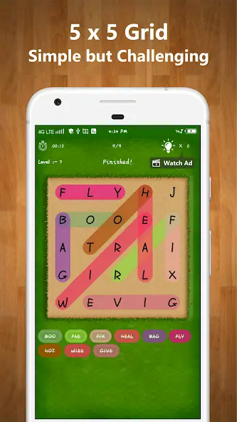 Скачать Word Search - Word Link [MOD Много монет] на Андроид