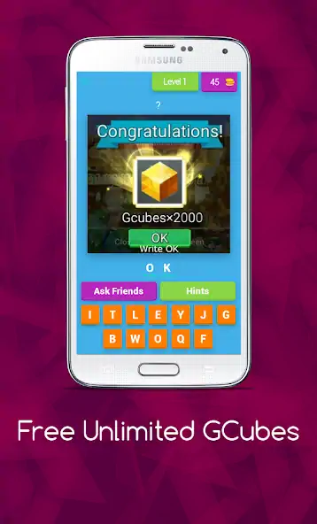 Скачать Unlimited GCubes [MOD Много монет] на Андроид