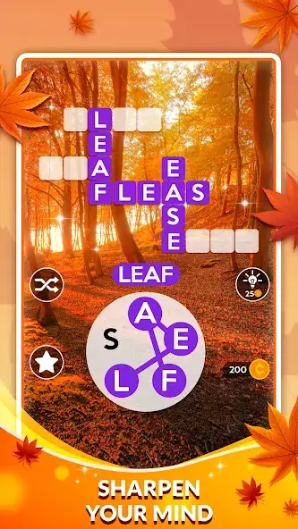 Скачать Wordscapes [MOD Бесконечные деньги] на Андроид