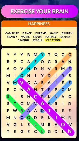 Скачать Wordscapes Search [MOD Много монет] на Андроид