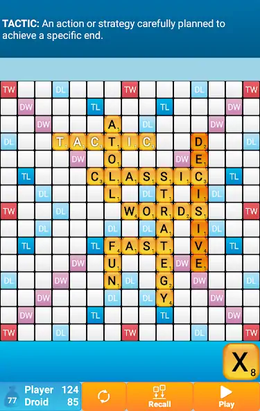 Скачать Classic Words Solo [MOD Много монет] на Андроид