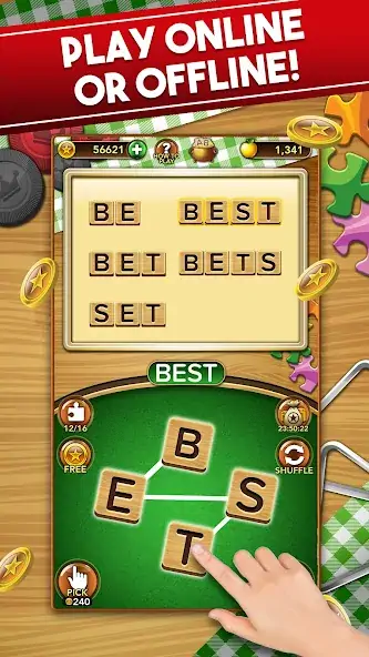 Скачать Word Collect - Word Games Fun [MOD Бесконечные монеты] на Андроид