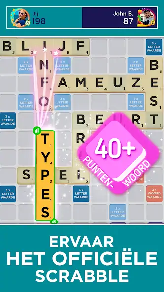 Скачать Scrabble® GO - Woordspel [MOD Много монет] на Андроид
