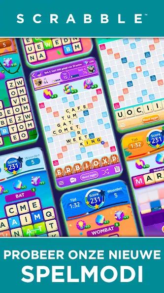 Скачать Scrabble® GO - Woordspel [MOD Много монет] на Андроид