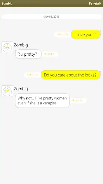 Скачать Faketalk - Chatbot [MOD Бесконечные деньги] на Андроид