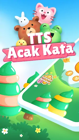 Скачать Acak Kata - Teka Teki Silang [MOD Бесконечные деньги] на Андроид