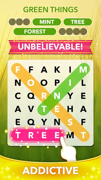 Скачать Word Heaps Search - Word Games [MOD Бесконечные монеты] на Андроид