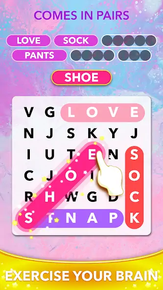 Скачать Word Heaps Search - Word Games [MOD Бесконечные монеты] на Андроид