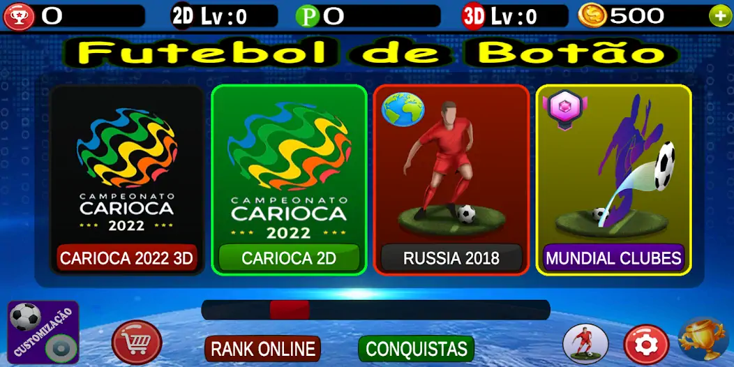 Скачать Futebol de Botão [MOD Много монет] на Андроид