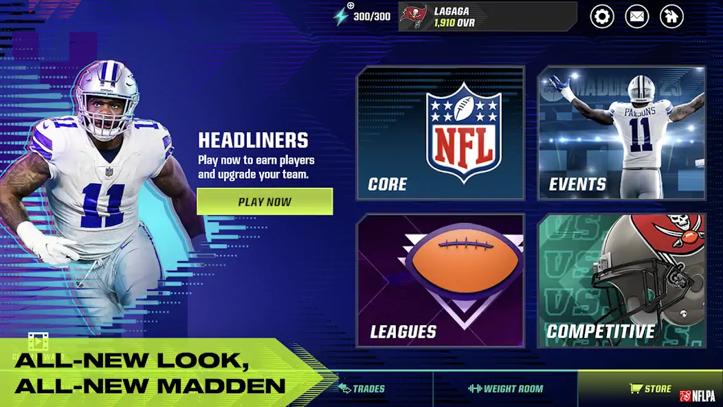 Скачать Madden NFL 23 Mobile Football [MOD Бесконечные монеты] на Андроид