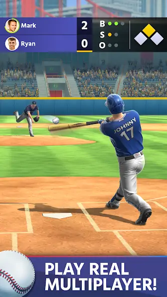 Скачать Baseball: Home Run Sports Game [MOD Бесконечные монеты] на Андроид