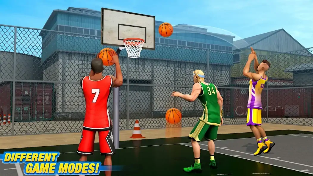 Скачать Basketball Games: Dunk Hit [MOD Бесконечные деньги] на Андроид