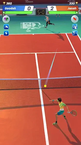 Скачать Tennis Clash: Multiplayer Game [MOD Много денег] на Андроид