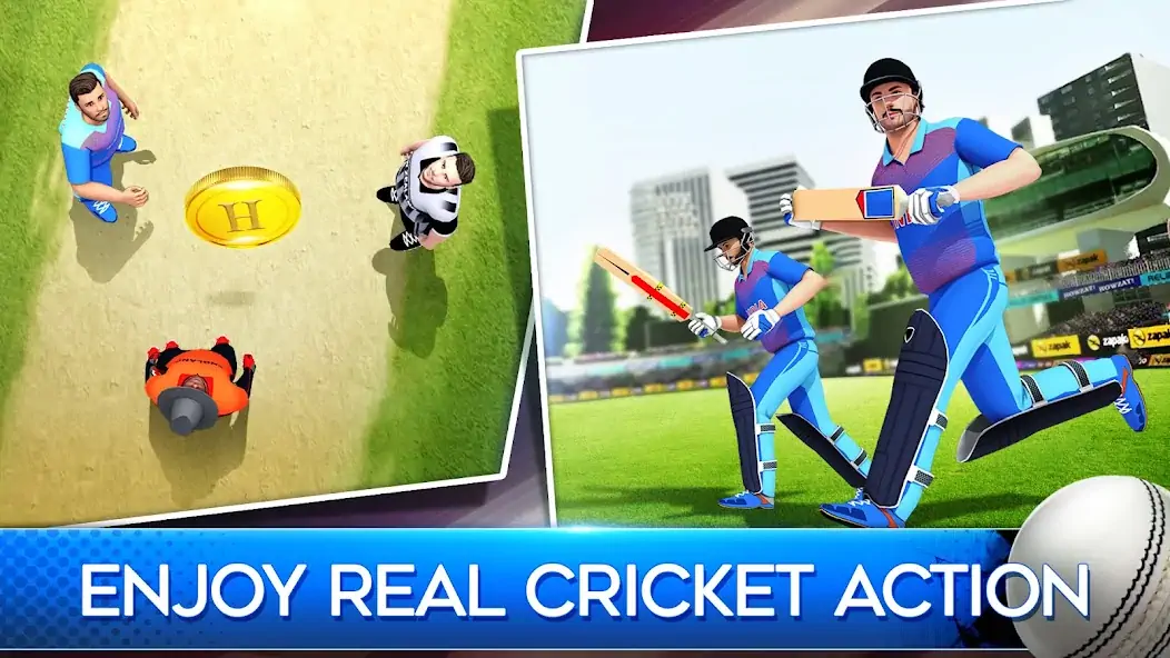 Скачать World Cricket Premier League [MOD Бесконечные монеты] на Андроид
