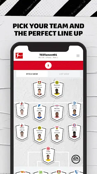 Скачать Bundesliga Fantasy Manager [MOD Много денег] на Андроид
