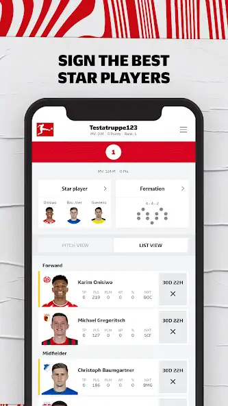 Скачать Bundesliga Fantasy Manager [MOD Много денег] на Андроид