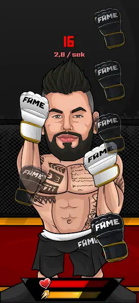 Скачать FAME MMA APP [MOD Бесконечные монеты] на Андроид