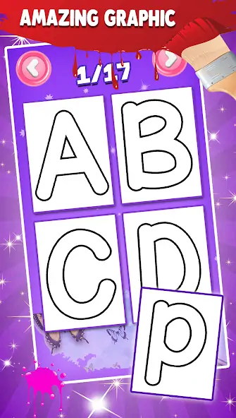 Скачать Alphabets Coloring book [Полная версия] на Андроид