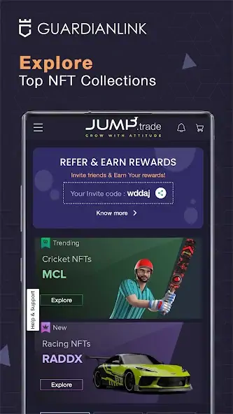 Скачать Jump.trade - NFT Marketplace [Без рекламы] на Андроид