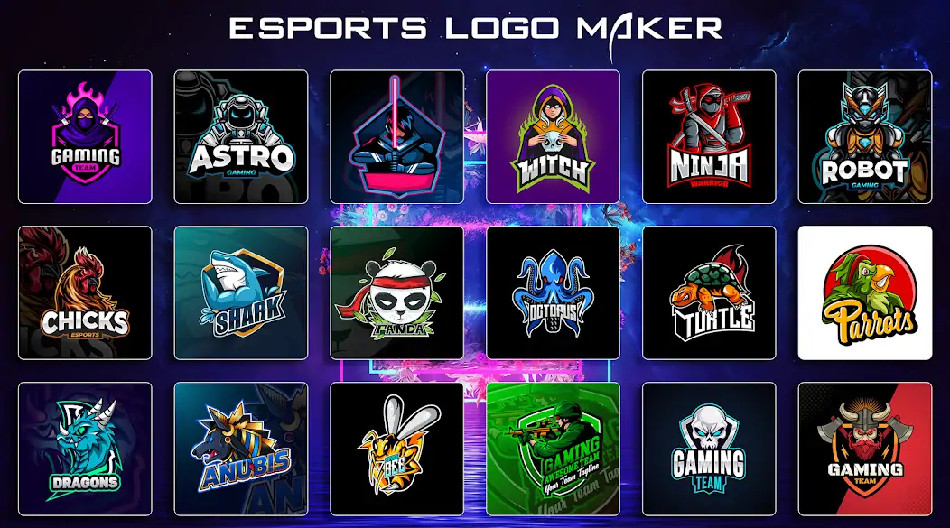 Скачать Esport Logo Maker - Games Logo [Разблокированная версия] на Андроид