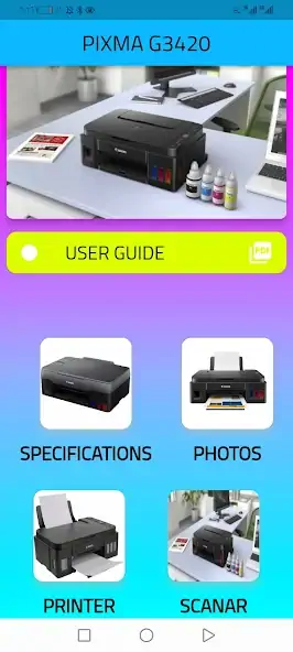 Скачать Canon pixma G3420 Guide [Премиум версия] на Андроид