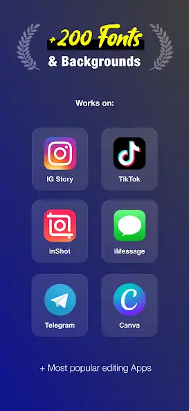 Скачать StoryFont for Instagram Story [Разблокированная версия] на Андроид