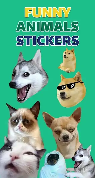 Скачать Animals Stickers WASticker [Полная версия] на Андроид