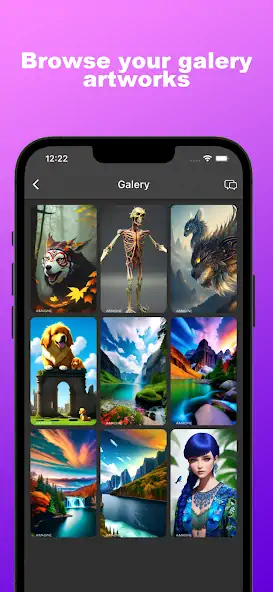 Скачать AiMAGINE - AI art generator [Без рекламы] на Андроид