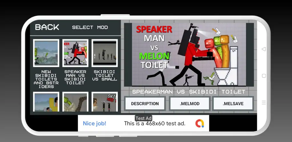Скачать Skidibi Toilet Mods for Melon [Премиум версия] на Андроид