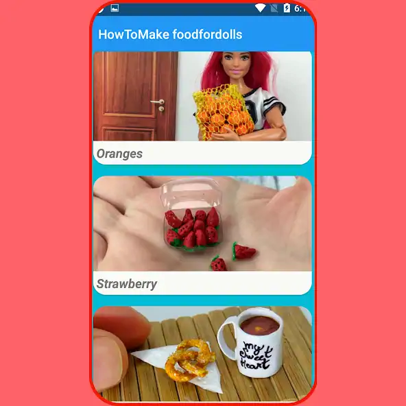 Скачать How To Make Diy food for dolls [Полная версия] на Андроид