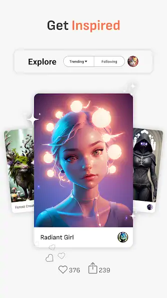 Скачать starryai - AI Art Generator [Без рекламы] на Андроид