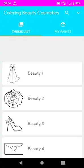 Скачать Coloring Beauty Cosmetics [Разблокированная версия] на Андроид