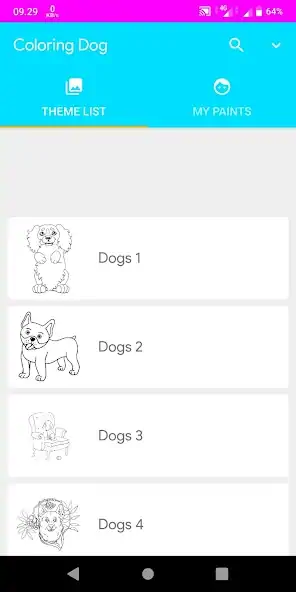 Скачать Coloring Dogs [Полная версия] на Андроид