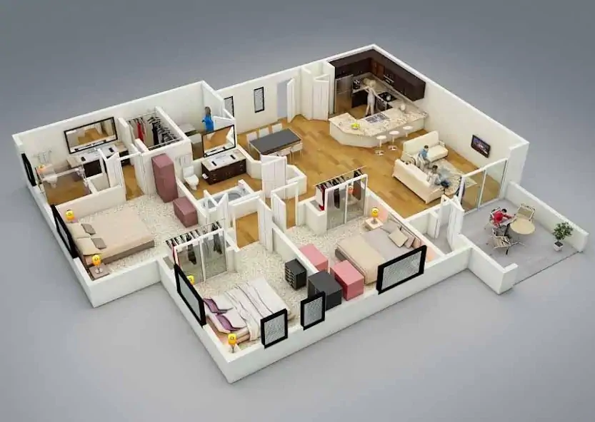 Скачать 3D small house design [Премиум версия] на Андроид