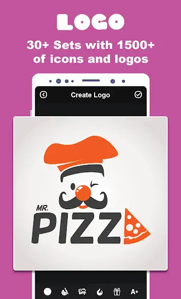 Скачать Logo Maker - Design Creator [Без рекламы] на Андроид