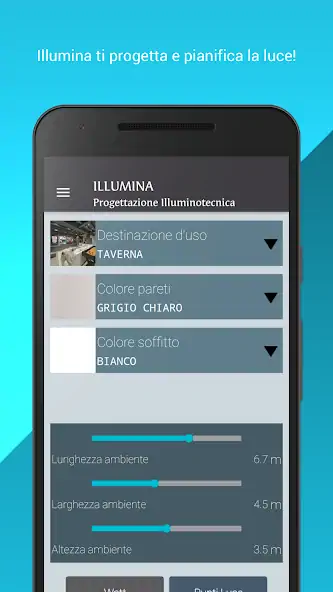 Скачать Illumina: Calcolo Luce e Proge [Без рекламы] на Андроид