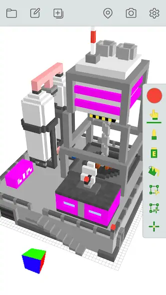 Скачать Voxel Paint [Без рекламы] на Андроид