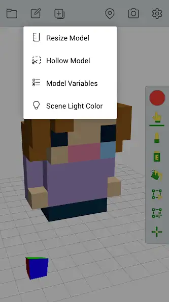 Скачать Voxel Paint [Без рекламы] на Андроид