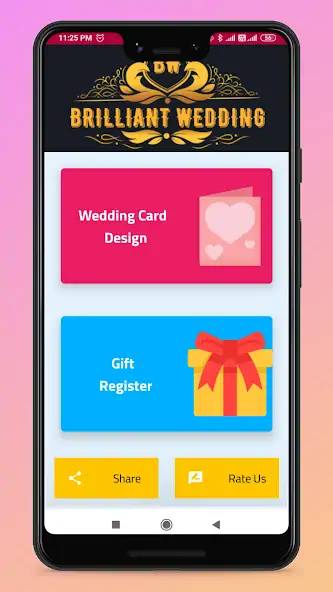 Скачать Brilliant Wedding-Design Card  [Полная версия] на Андроид