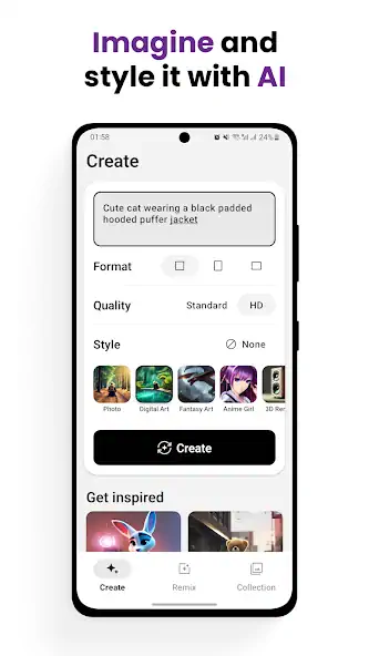 Скачать Splend AI - Art Generator [Полная версия] на Андроид