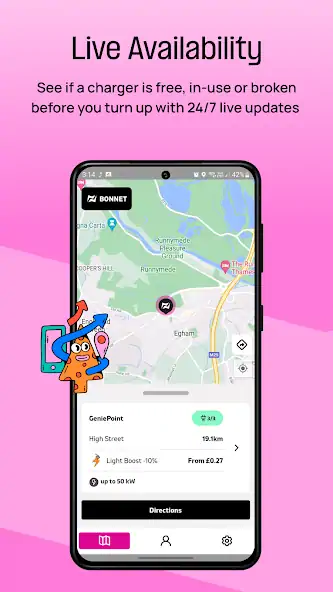 Скачать Bonnet: Public EV Charging App [Премиум версия] на Андроид