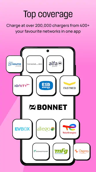 Скачать Bonnet: Public EV Charging App [Премиум версия] на Андроид