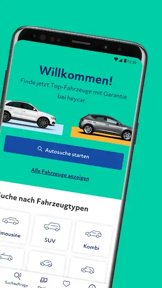 Скачать heycar: Gebrauchtwagen kaufen [Разблокированная версия] на Андроид