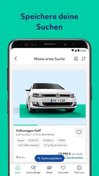 Скачать heycar: Gebrauchtwagen kaufen [Разблокированная версия] на Андроид