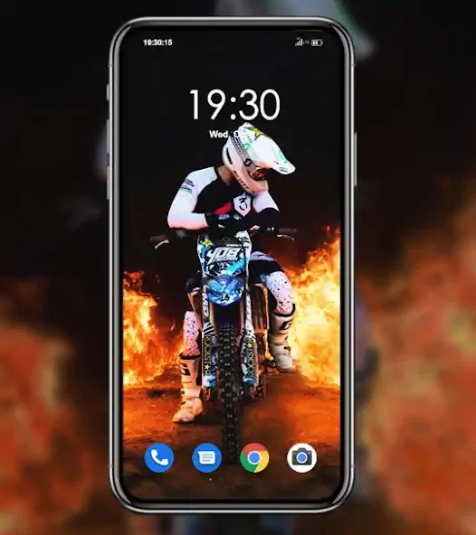 Скачать Dirt Bike Wallpaper HD [Без рекламы] на Андроид